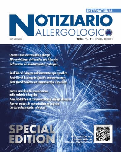 Notiziario Allergologico volume 41 Special Edition Notiziario Allergologico volume 41 Special Edition